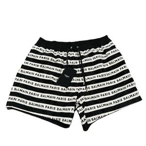 BALMAIN***Classic Men’s Iconic Logo Swim Shorts***Med. $580